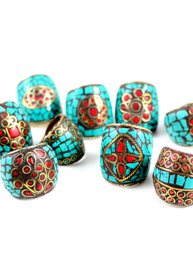 西藏扳指铜民族风个性戒指