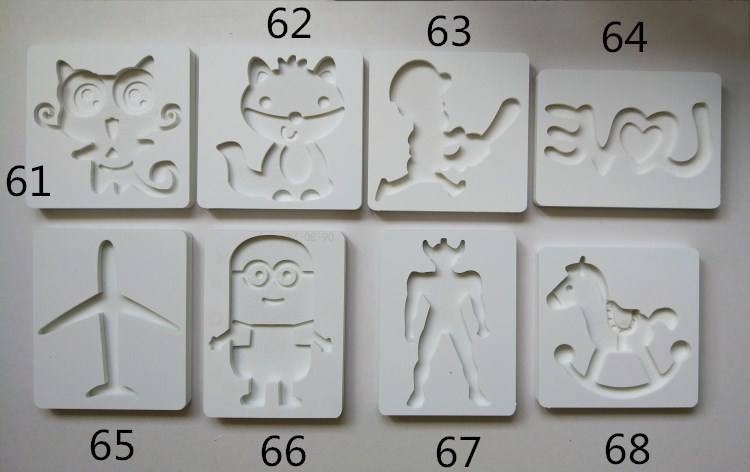 61号开始-3d大号水宝宝水精灵模具模板制作海洋宝宝原料diy