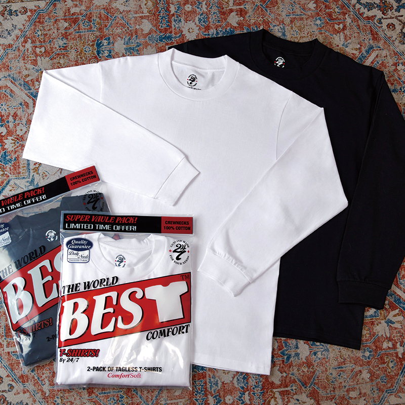 远东24/7BY远东支线纯棉长袖T恤