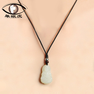 和田玉观音吊坠玉公佛白玉佩坠子男项链挂件男生宝宝儿童生日礼物