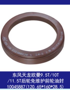 东风德纳康迈桥免维后轮油封120.65*160.73/120*160*29 10045887