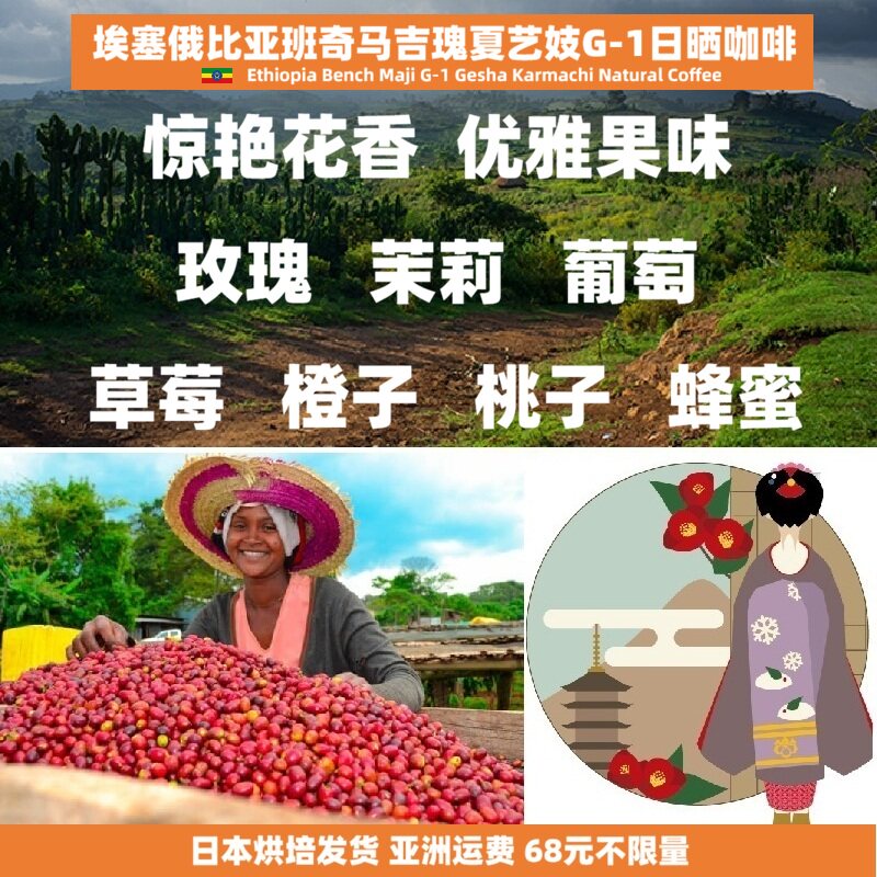 埃塞俄比亚瑰夏G1花香水果