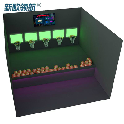 跃动格子activate游戏同款精准投掷室内商场密室互动感应投篮游戏