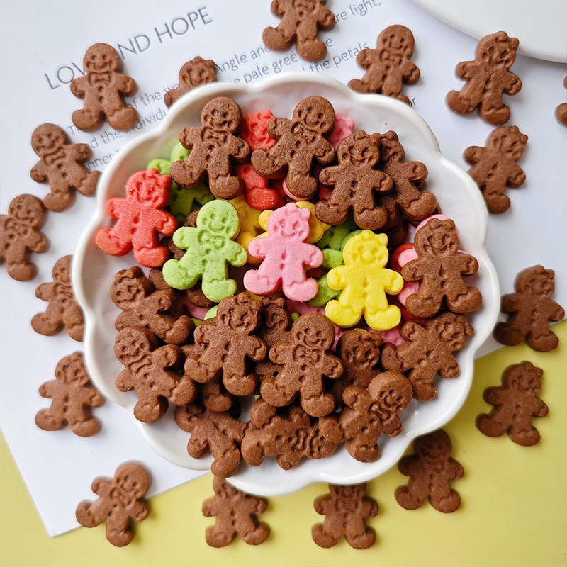 2026圣诞饼干蛋糕装饰圣诞老人树星星勺子造型混合装纸杯甜品点缀