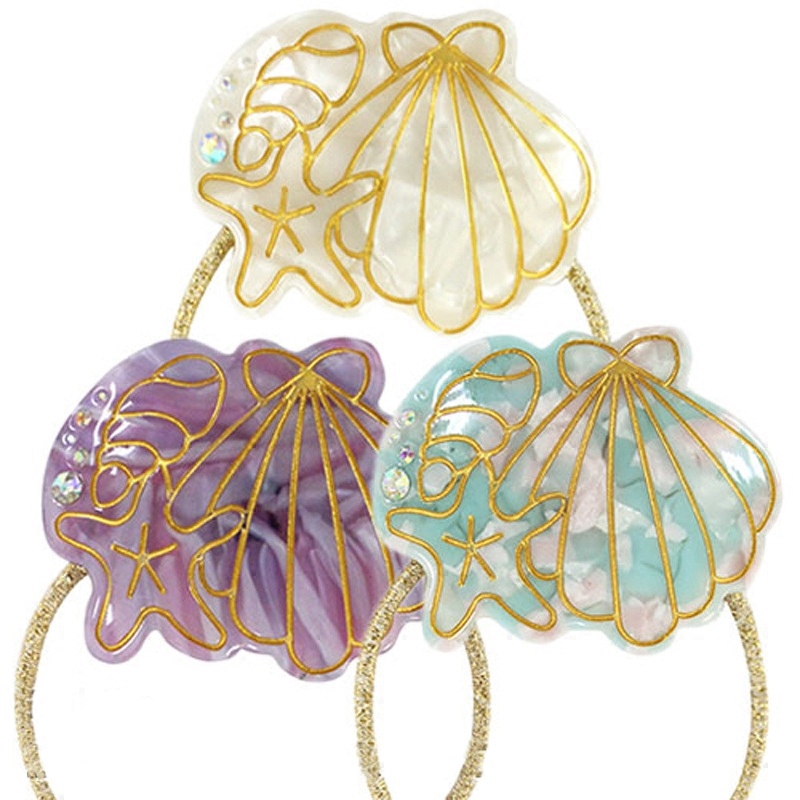 Ocean winds shell star Conch Rhinestone Hairpin solar system Ponytail Hair rope rubber string Tousheng Hairdressingin the Accessories/Fashion Jewelry, Hair Accessories  category - from Buy2taobao.com to provide professional Taobao agent buy service