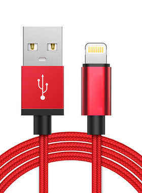 适用苹果数据线1米iPhone6 7 8 X 5s手机6Plus充电线器7P6siPad