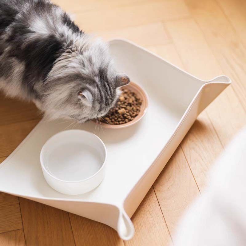 毛毡宠物猫咪碗垫半包围加厚餐垫防水防油猫狗碗易清洗防滑垫通用,宠物/宠物食品及用品,猫狗碗/慢食碗,淘宝优惠券,粉丝福利购,淘宝优惠卷