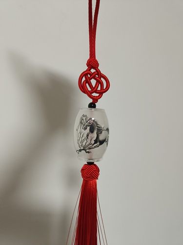 内画手绘骏马内壁私人订制可以加写名字或者祝福语