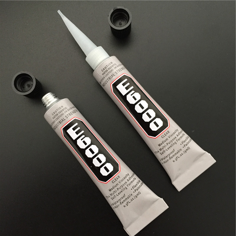 手工DIY制作皇冠粘贴饰品胶水 进口E6000胶水透明9ML强力镶钻胶水