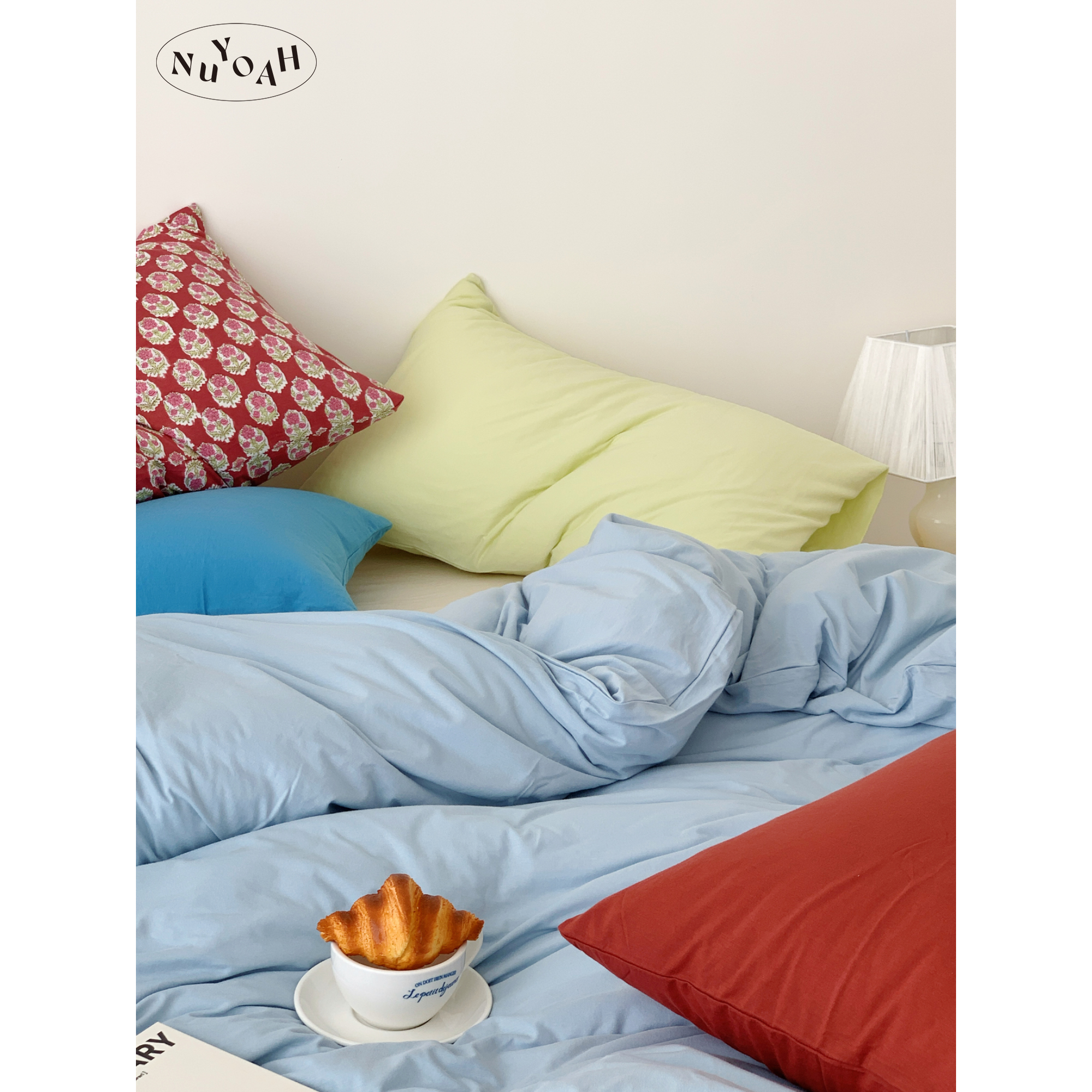 ins混搭针织棉天竺棉A类全棉床品