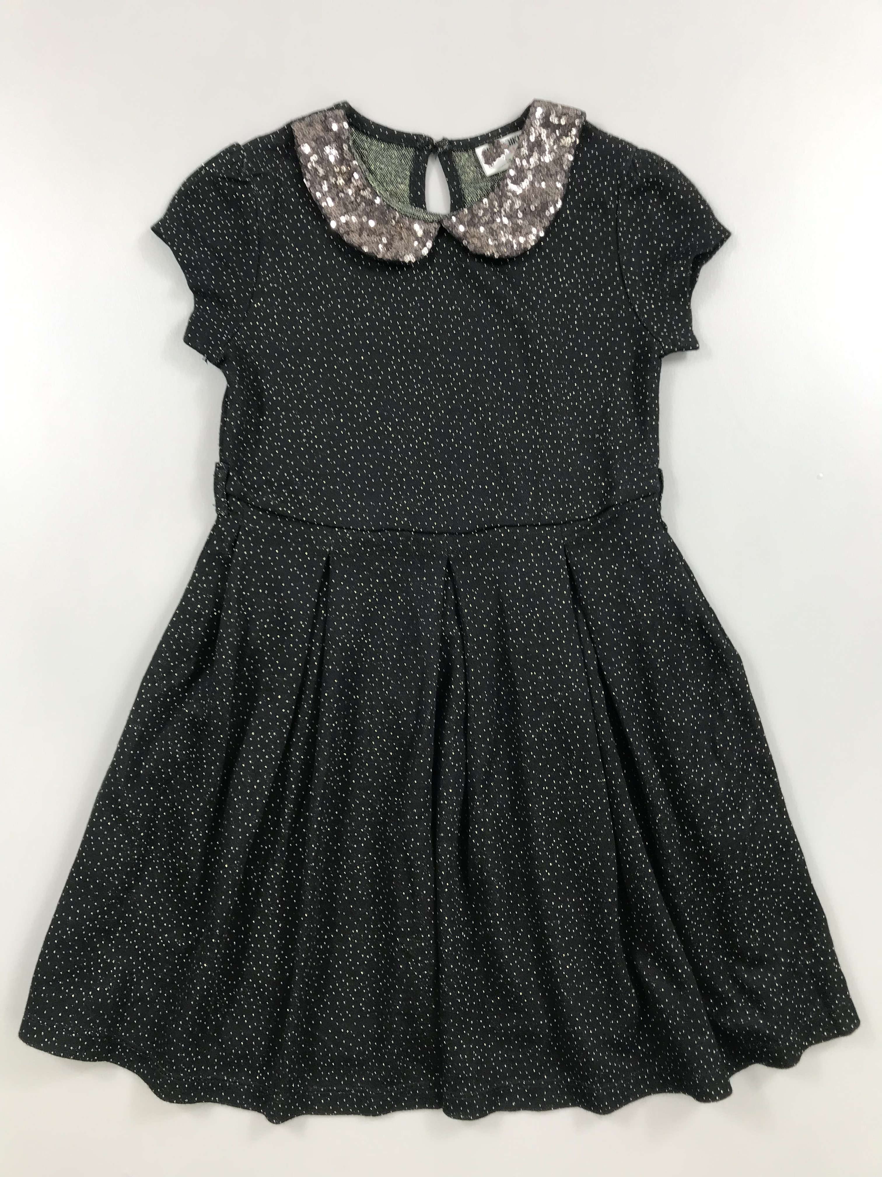 女孩子女宝宝翻领短袖夏季连衣裙女宝宝夏裙子新款