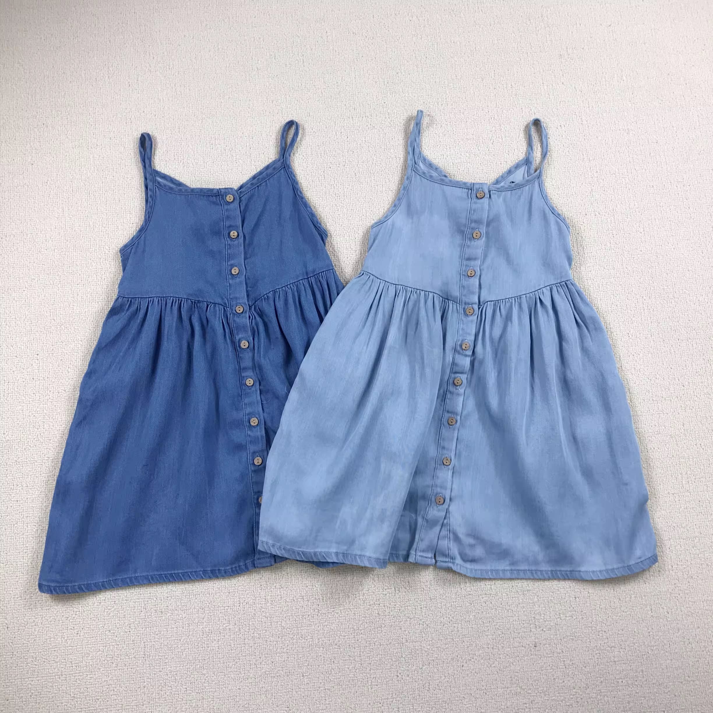 外贸童装女童吊带连衣裙