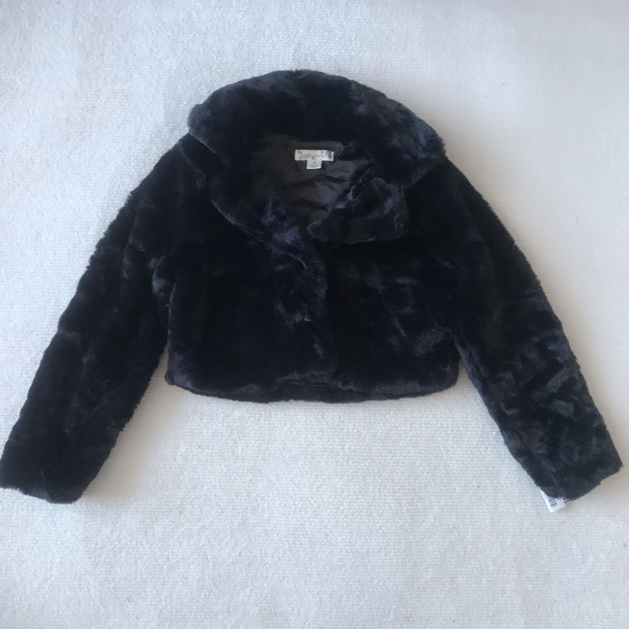 外贸童装女童仿皮草外套