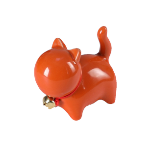 曹一阁陶瓷毛笔笔搁学生笔山笔架可爱简约笔托中国风书法国画文房四宝多功能镇纸茶宠创意桌面摆件