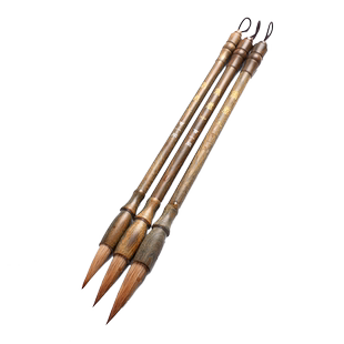 曹一阁 香尘狼毫中楷毛笔专业级书法国画创作练习专用高档套装楷书行书隶书柳体宣纸书写初学者文房四宝