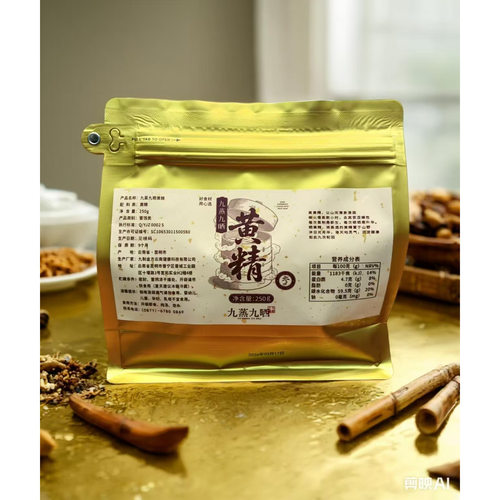 九蒸九晒黄精即食泡水250g