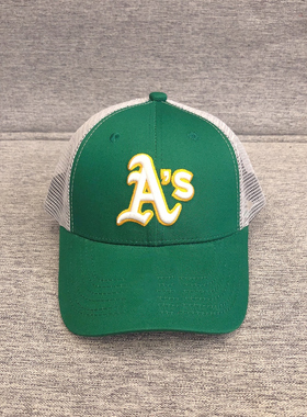 时尚绿色网眼帽春夏透气棒球帽子男女欧美卡车帽子青年街头滑板帽