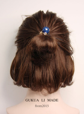 930甜美气质海洋系发圈饰品水晶海星泡沫发圈ins简约发饰头饰仙气