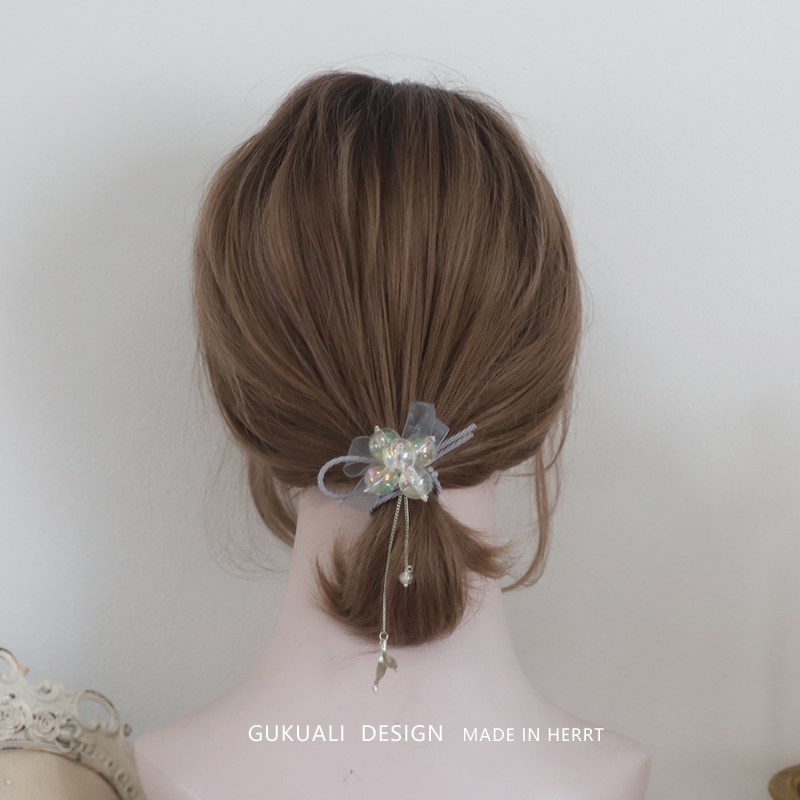 GUKUALI海洋泡泡流苏发圈