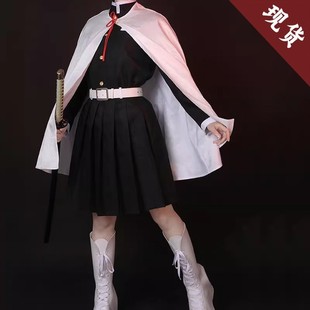 鬼灭之刃cos服栗花落香奈乎 鬼杀队和服风cospaly服装全套