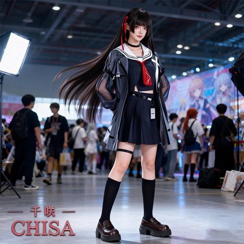 鸣潮千咲cosplay衣服装游戏同款二次元日常校园JK制服全套女