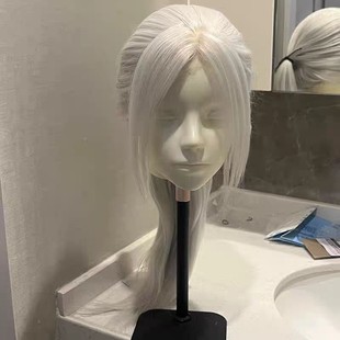 三角洲行动cos假发明日方舟黑天际线联动露娜cosplay假毛女生