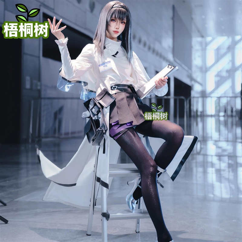 明日方舟cos服 普瑞赛斯cosplay全套服装 博士c服 二次元角色扮演