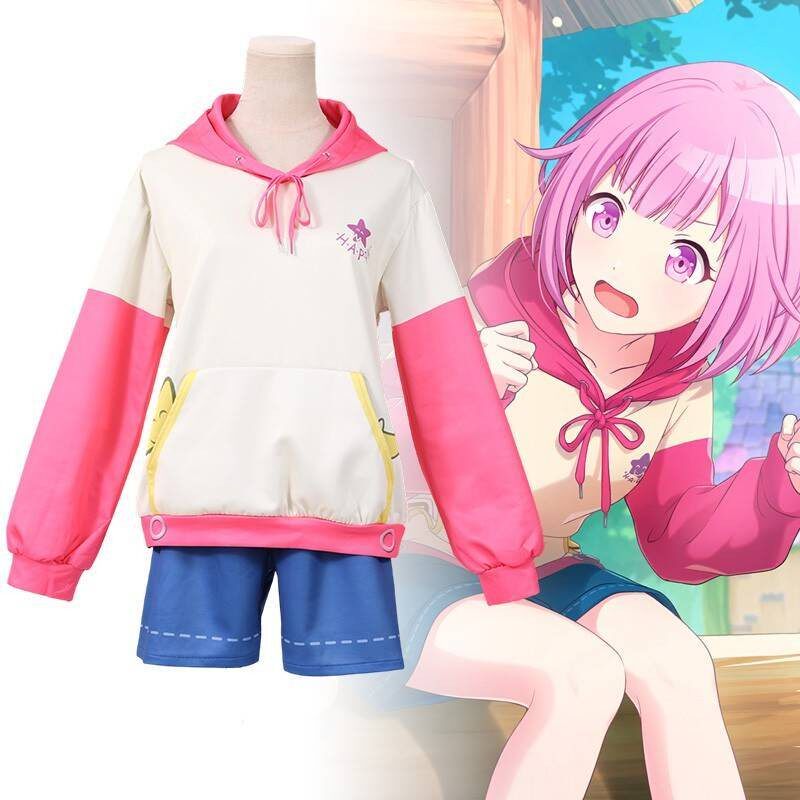 世界计画 画彩色舞台cos服 凤笑梦cosplay卫衣二次元游戏日常服现