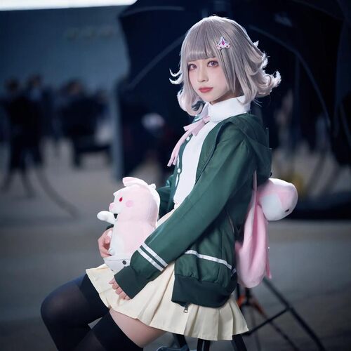 弹丸论破2cos服 七海千秋cosplay服装女装 日常cos 小不点二次元