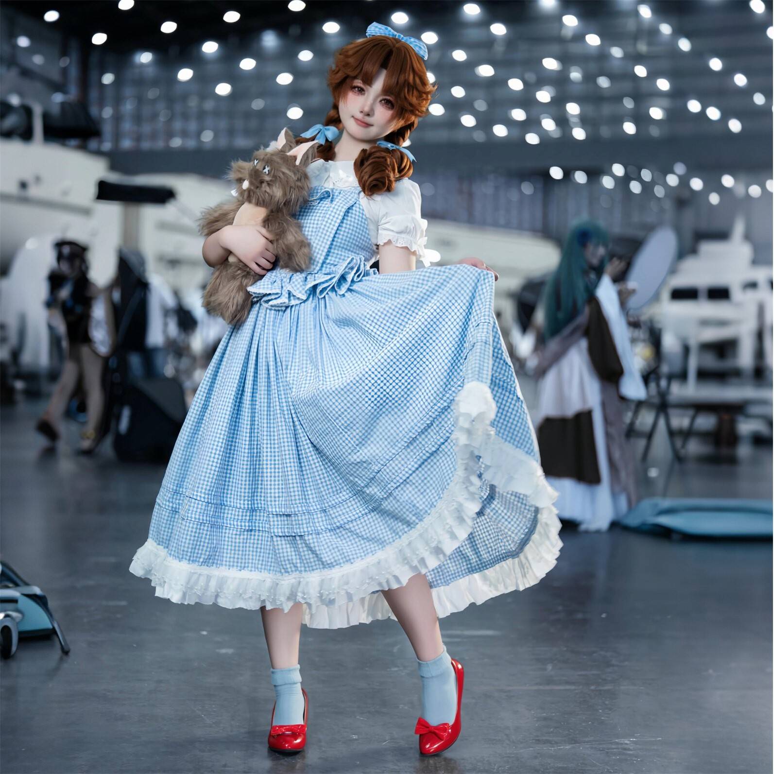 小女孩桃乐丝cos服连衣裙cosplay服装二次元漫展表演服第五人格图片