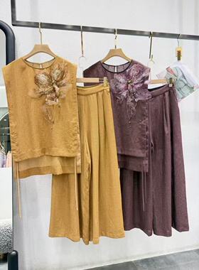 设计师品牌2026春夏新款套装