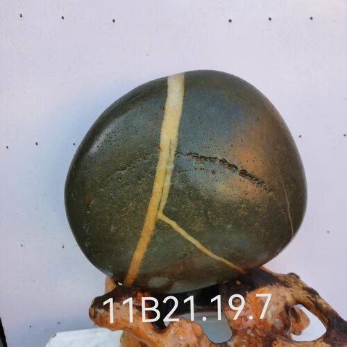 天然原石画面人物奇石汉江长江石假山文字石客厅桌面招财摆件