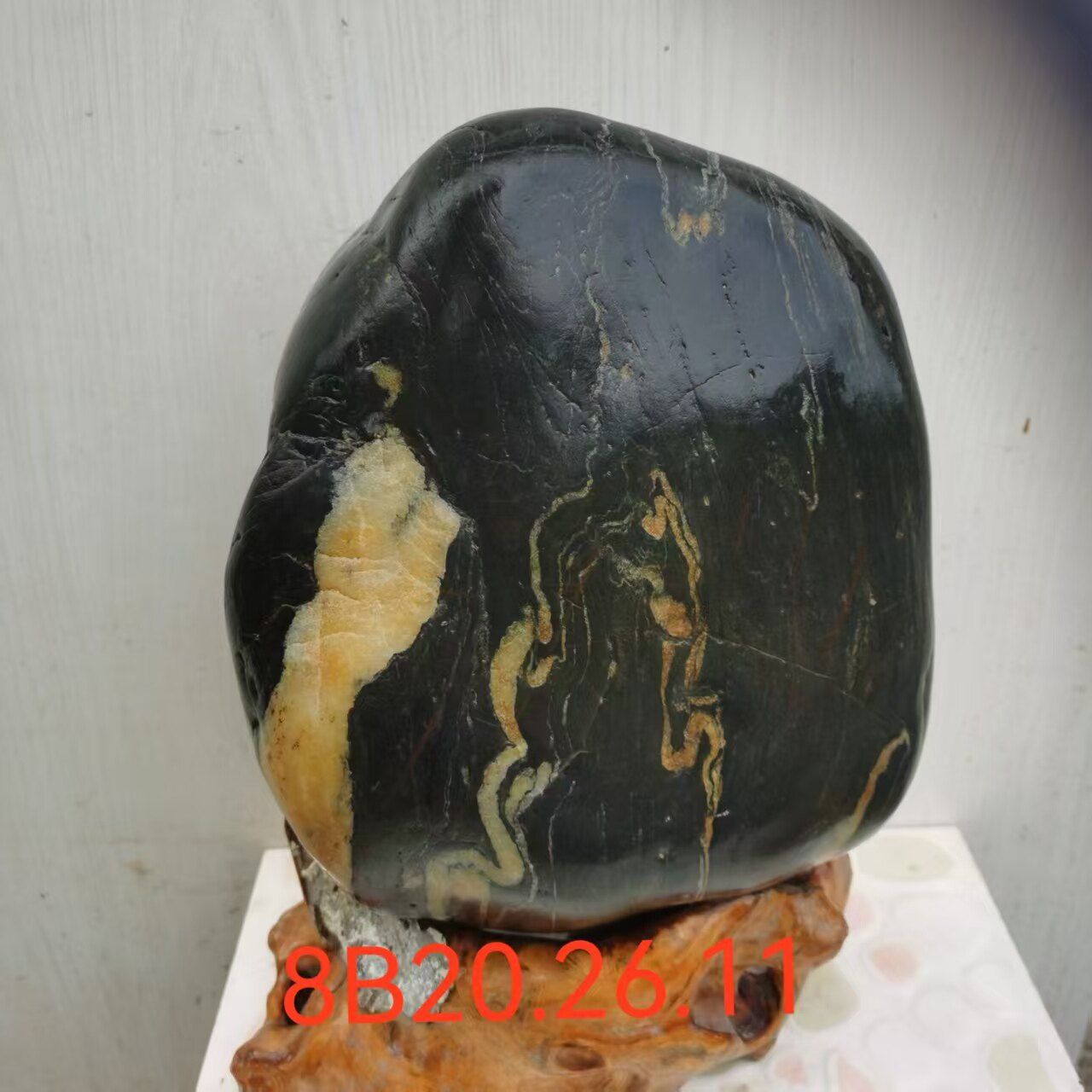 天然原石奇石长江石假山人物山水文字招财客厅桌面摆件石农自捡