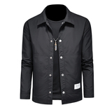 2026男士春秋季工装商务休闲时尚修身夹克外套8259P165，男装夹克，电商D220