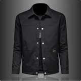 2026新款春秋季男士商务休闲短款修身韩版简约夹克外套2215P165，男装夹克，电商D220