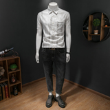 2026年男夏季新款薄款亚麻料短袖宽松衬衫外套时尚衬衣6139P125，男装T恤，电商D220