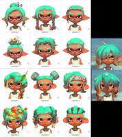 【 Moon Science 】 splatoon3 Paint Squad 12 Transparent Mold teaming thumbnail 8