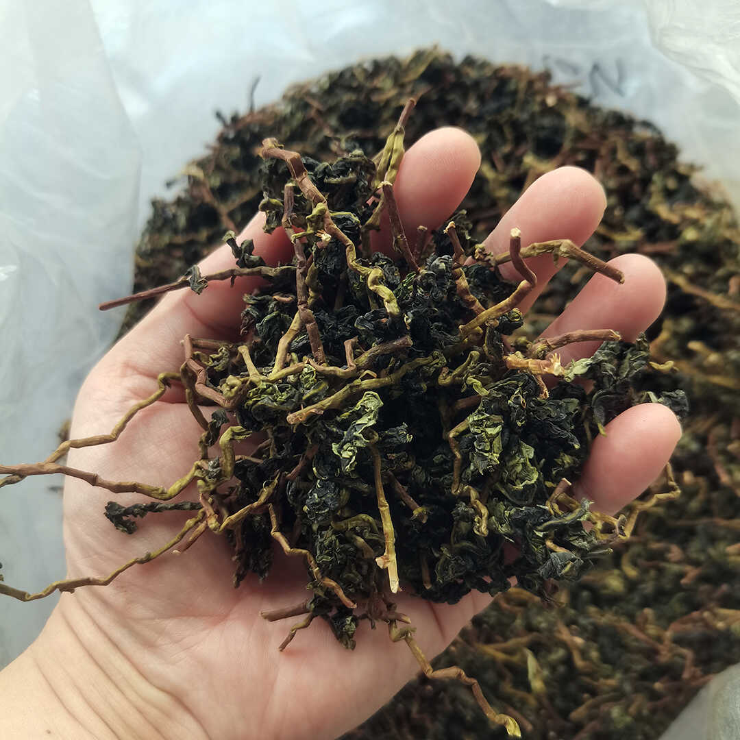 新茶上市浓香铁观音茶带梗枝