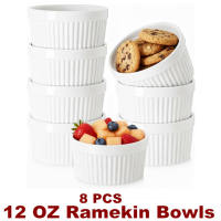 Ramekin Bowls Bakeware Baking Cooking Pudding Custard Cups thumbnail 3