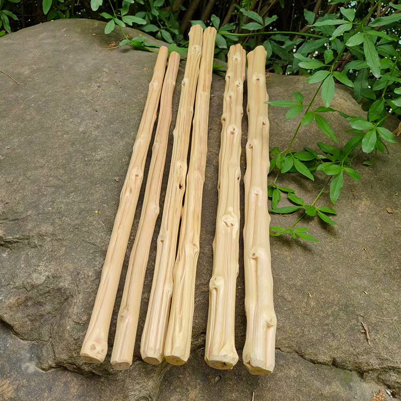 武当万寿藤实木短棍按摩藤棍菲律宾魔杖汽车应急防身木棍武术棍子