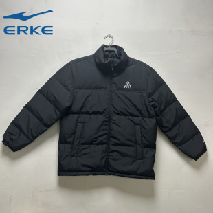 鸿星尔克2025冬季新品户外雪域纵行男保暖运动羽绒服11224401095
