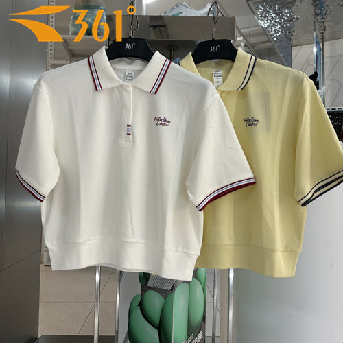 361度女POLO衫翻领综训系列运动