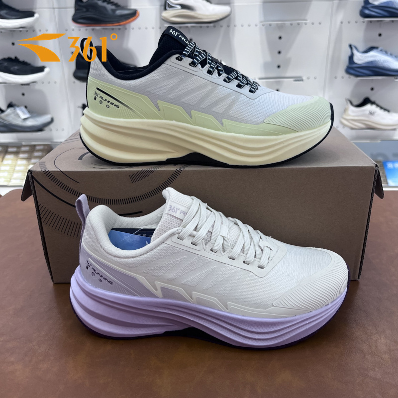 361度女士防滑耐磨休闲运动跑鞋