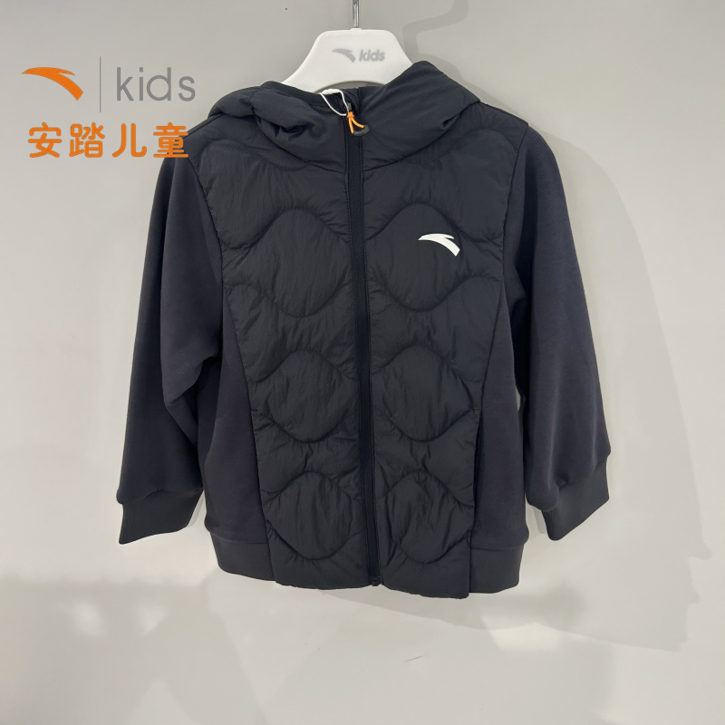 安踏儿童男小童户外系轻薄羽绒服