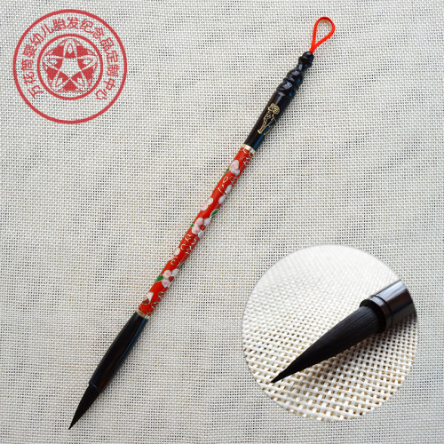 胎毛笔制作特价景泰蓝新生满月百日周岁定制婴幼儿宝宝胎发纪念品