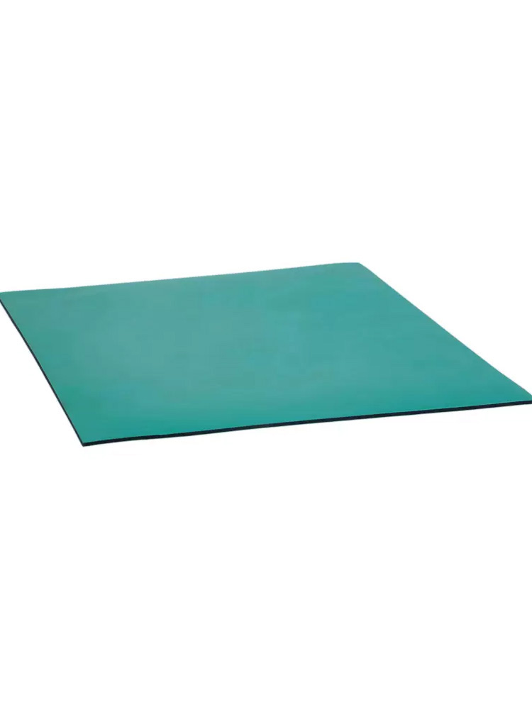 防静电台垫工作台维修皮实验室桌垫绿色耐高温橡胶板橡胶垫静电皮
