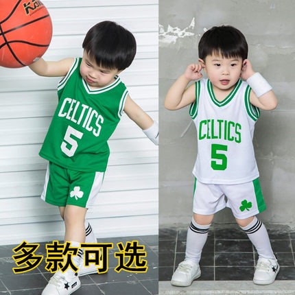 男童球衣3儿童5岁速干男孩宝宝篮球服幼儿透气夏季小童运动服套装