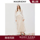 新款 MAXRIENY米白色蕾丝半身裙2026春季 散摆半裙长裙 商场同款