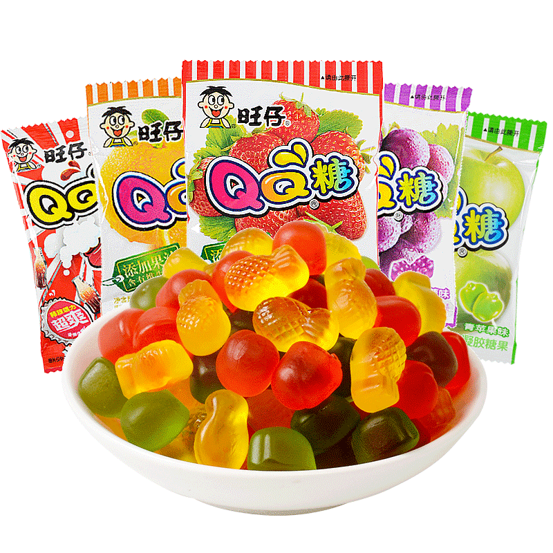 旺旺qq糖，怀旧儿童糖果小零食