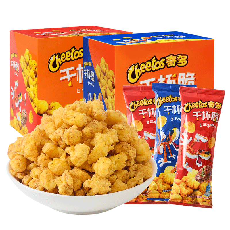 CHEETOS/奇多干杯香辣米棒薯条